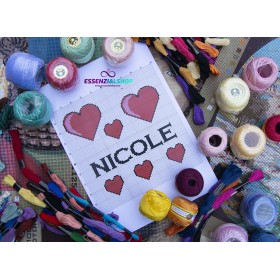 Schema Punto Croce - Nicole